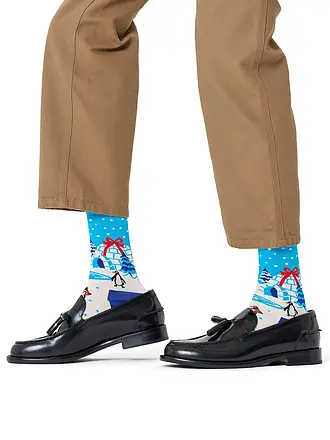 HAPPY SOCKS | Calcetines de hombre IGLOO 41-46 white | 